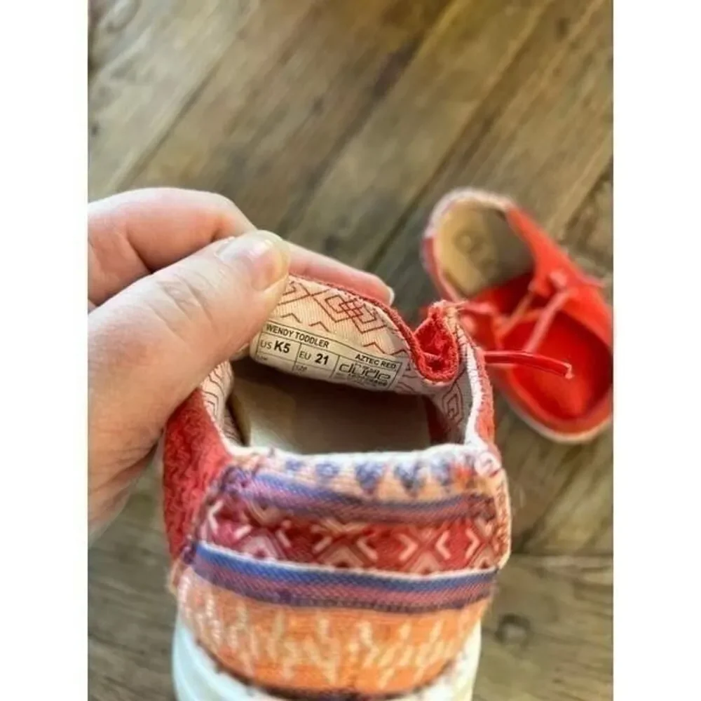 Hey dude toddler/youth Aztec‎ red baby 5